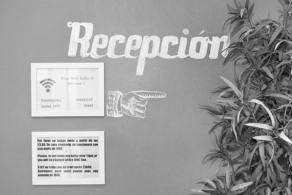 Pension Goiko Сан Себастиан Екстериор снимка